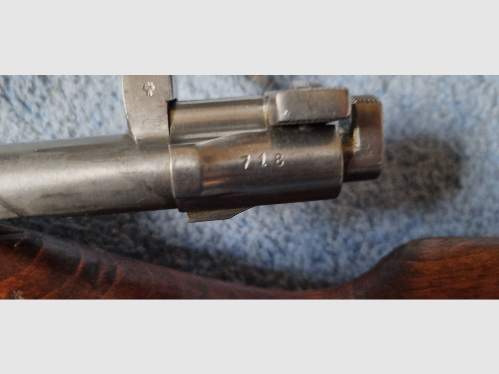 Schwedenmauser M96/38 Husqvarna Aktiebolag 1942 cargador único 6,5x55, ¡Raro!