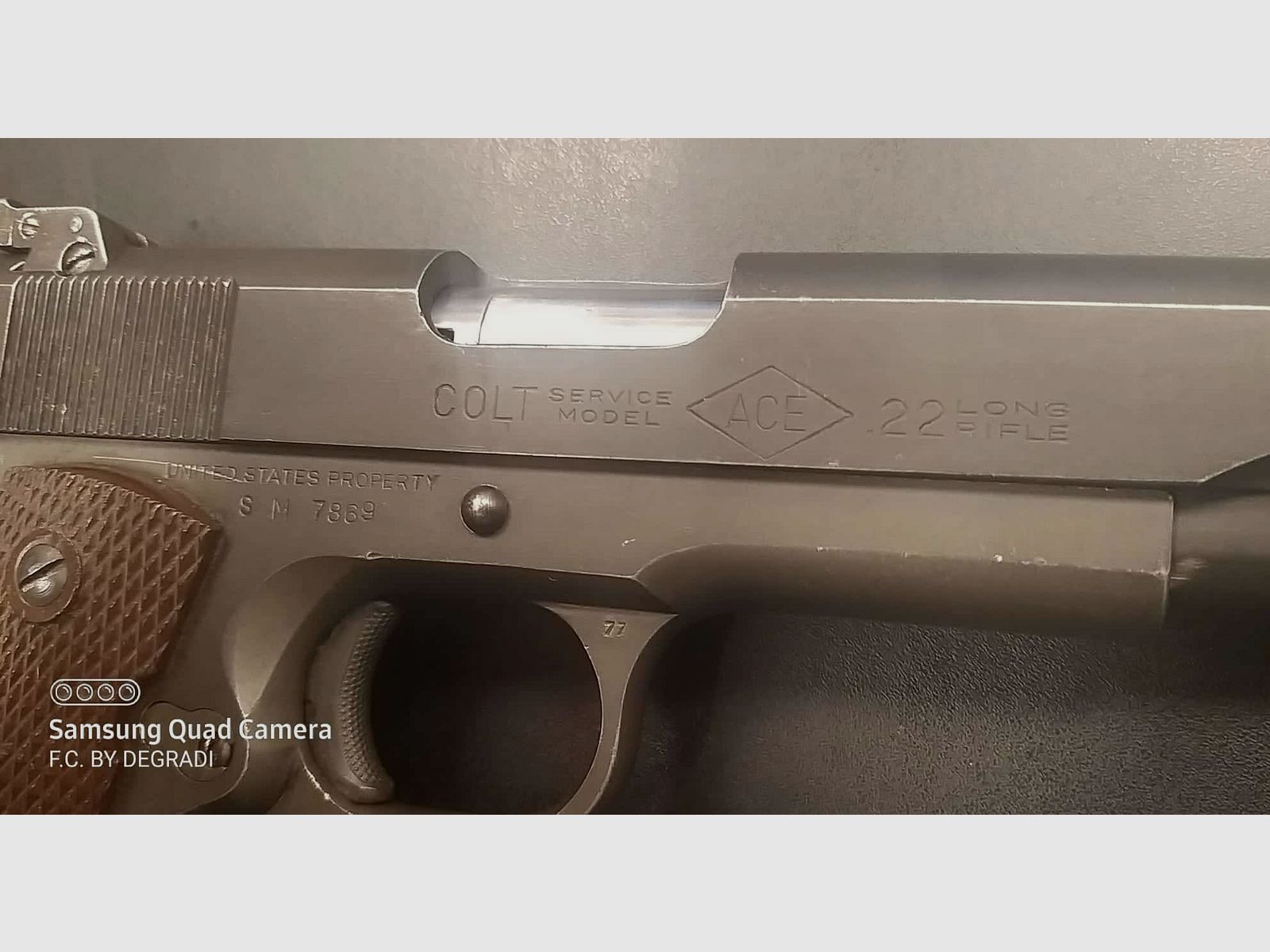 COLT ACE SERVICE 22 LR ANNO 1945, zdjęcie 5 z 9