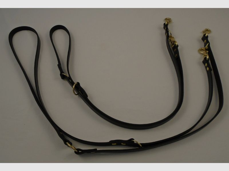 BLF Dressurline Læder 18 mm - 220 mm, billede 1 af 3