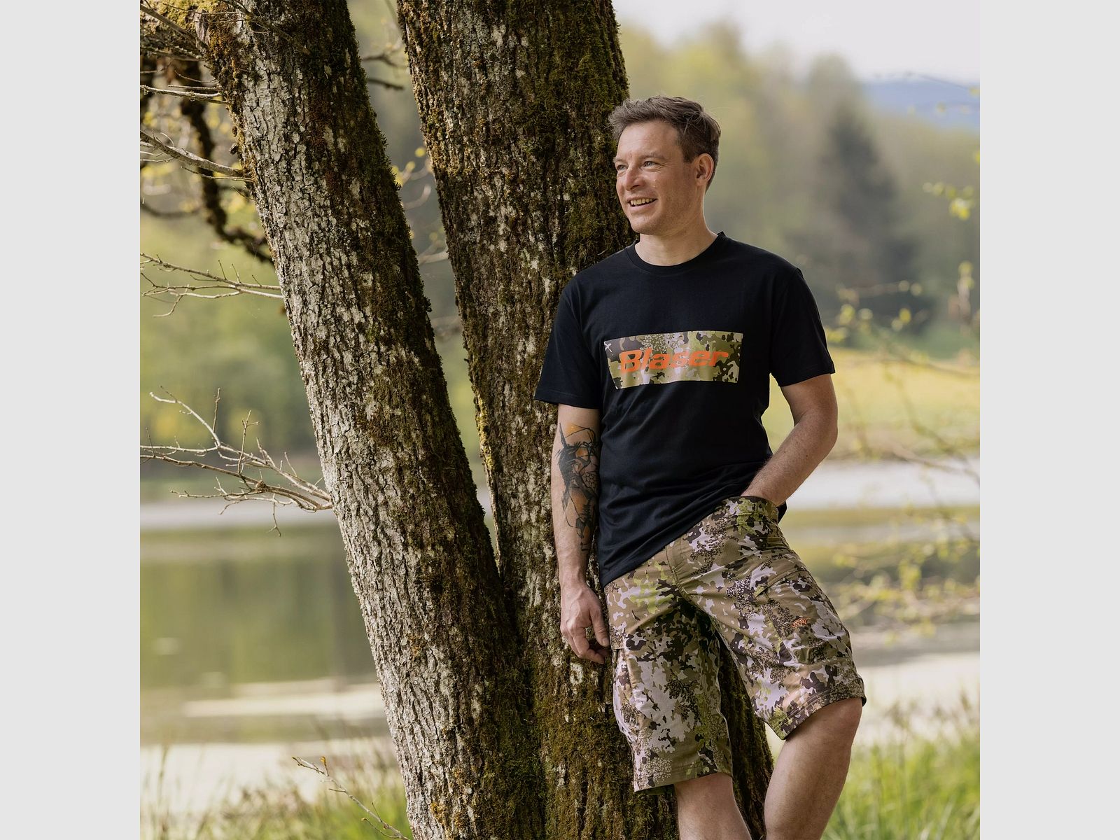 Blaser T-shirt homme noir, image 6 sur 9