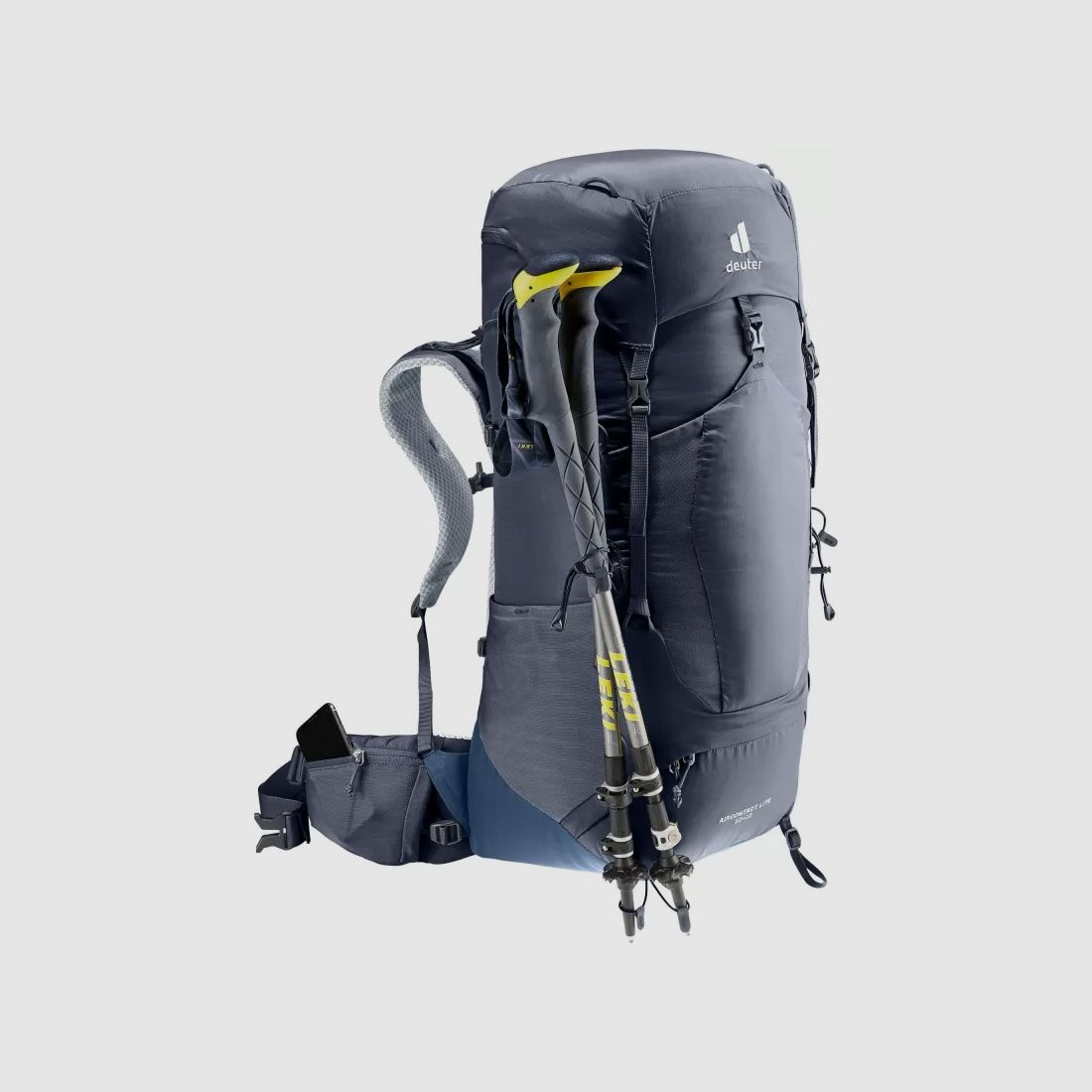 Deuter Aircontact Lite 50 + 10 Schwarz, Bild 5 von 12
