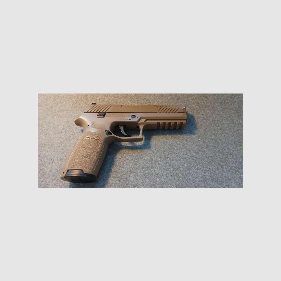 Sig Sauer P320 Co2 Diabolo Luftpistole mit O-Box und Koffer