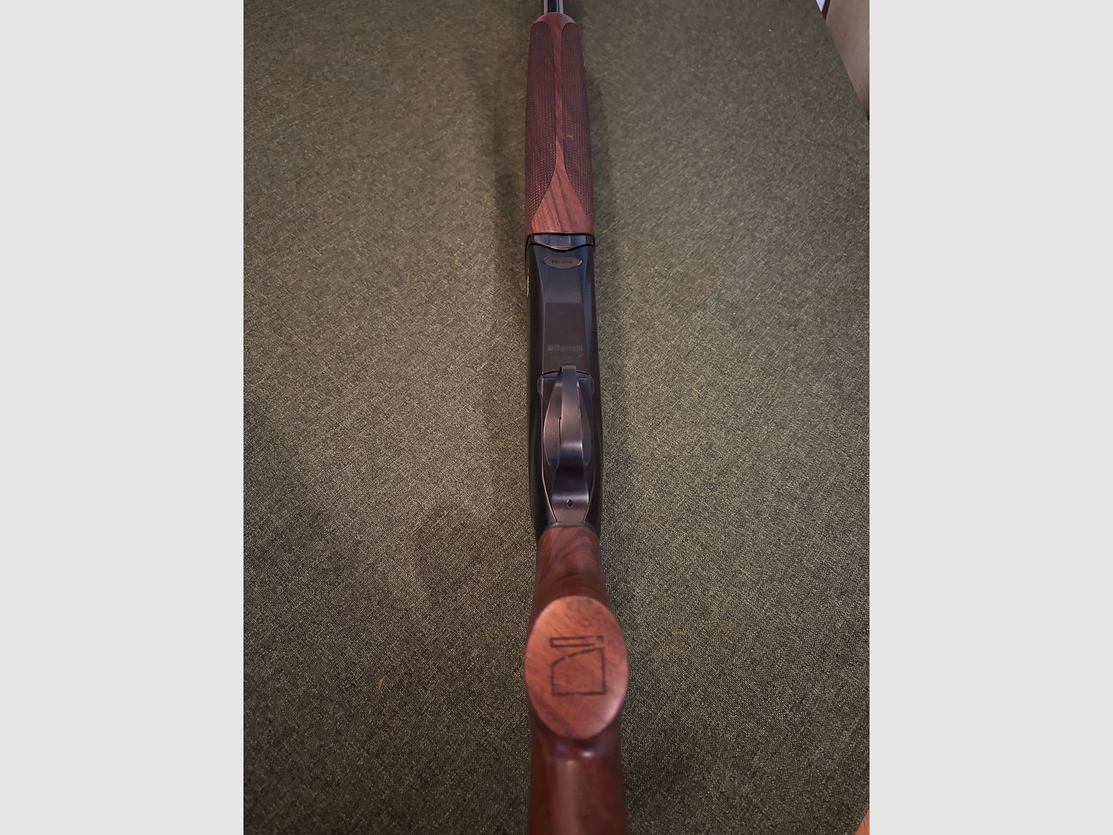 Benelli 828U 12/76 mit stahlschrotbeschuss 