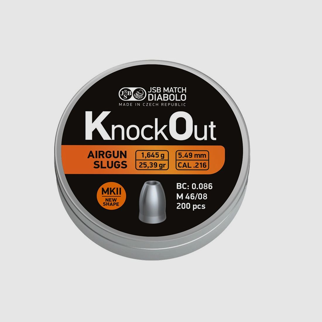 JSB Knock Out Slug MKII .216 / 5.49mm