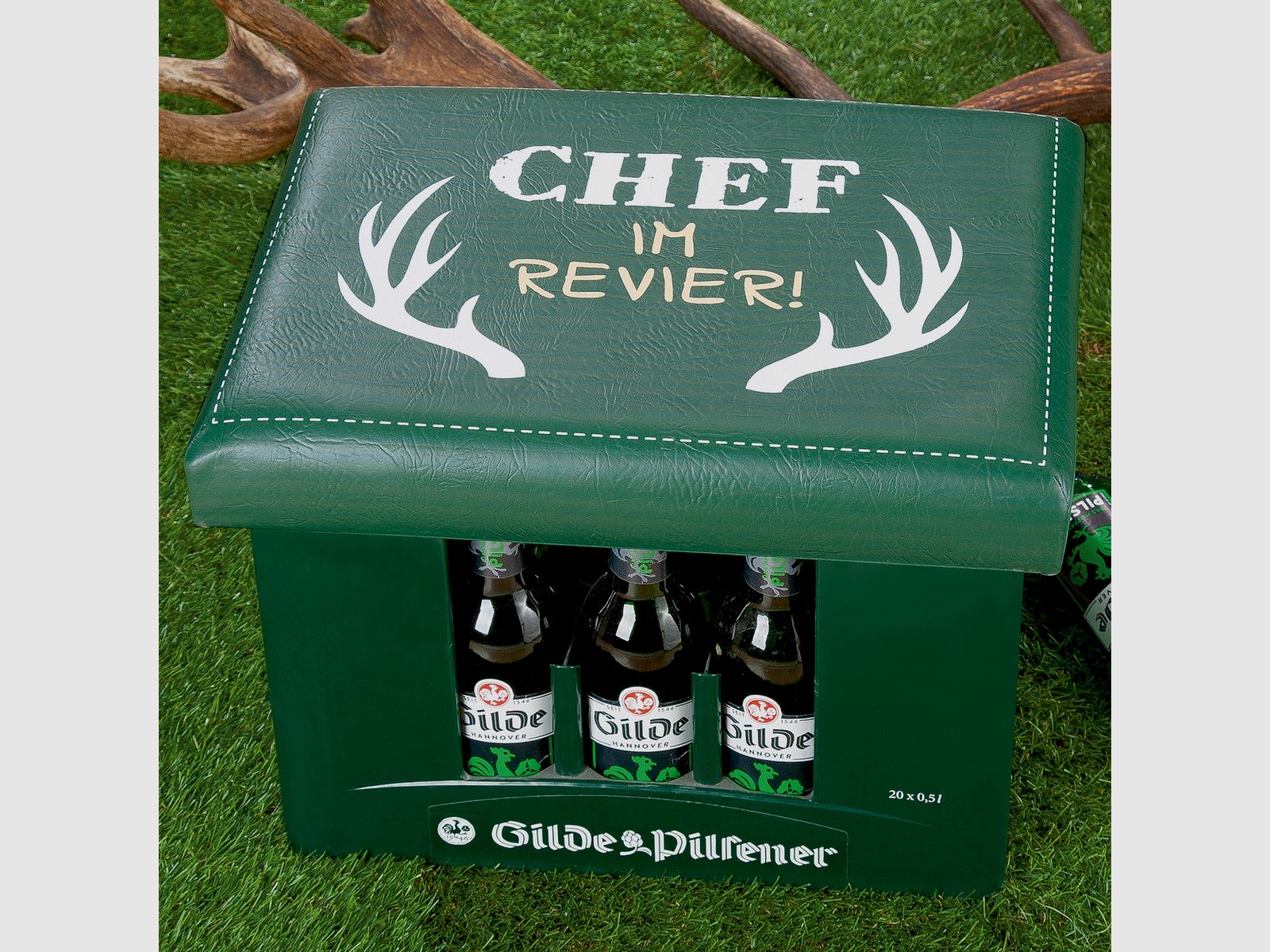 Sitzpolster "Chef im Revier"