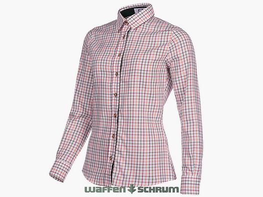 Baleno Bluse Nina Check orange/red/green