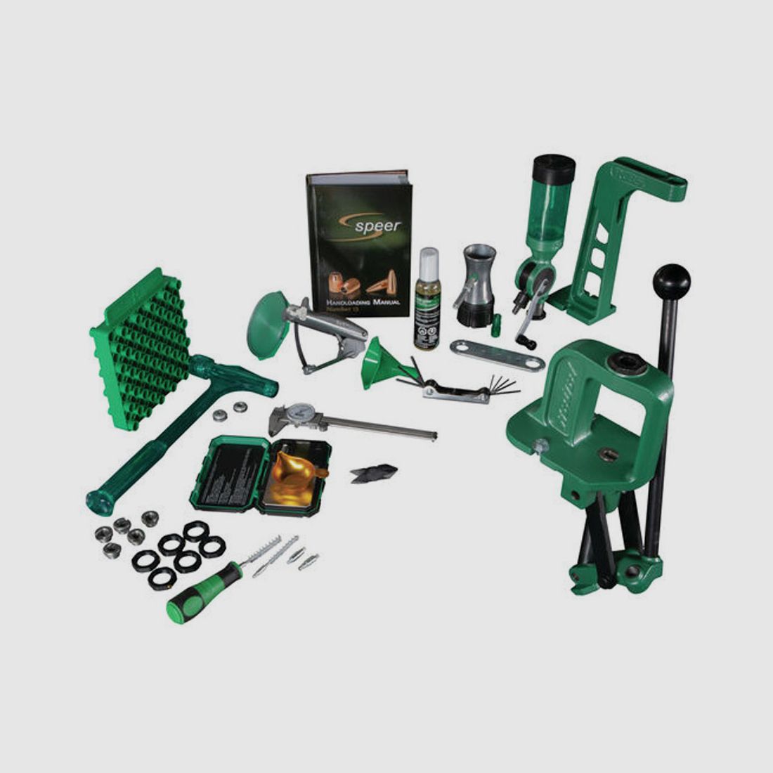 Herlaadset met RCBS Rebel Plus-pers