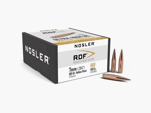 Geschosse Kal. 7mm-185 Nosler RDF HPBT 100 Stk.