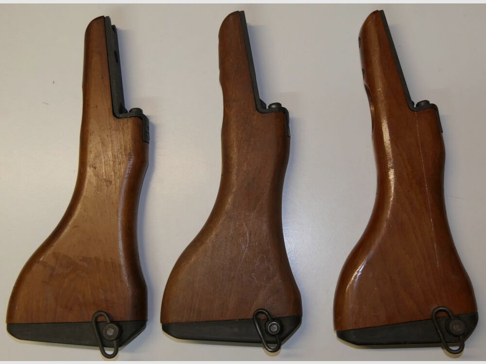 Imi Isreal SAR M54 / UZI / BW MP2 Culata de madera Usado