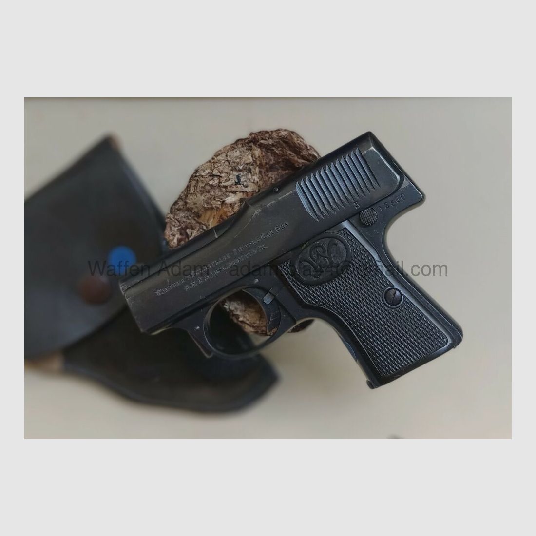 Pistolet de poche Walther modèle 1, image 1 sur 3