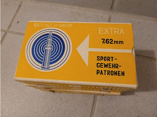 80 rounds VM FMJ 7.62x54R Mosin Nagant sporting rifle cartridges EXTRA GDR