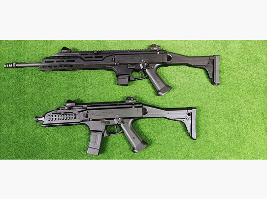 Neu SL-Büchse, Halbautomat, CZ Scorpion EVO3 S1 Carbine, 9mm Para, sportl. zugelassen, BKA, SOFORT