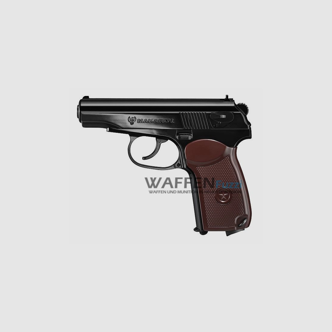 Makarov CO2 pistol 4.5 mm BB, blued