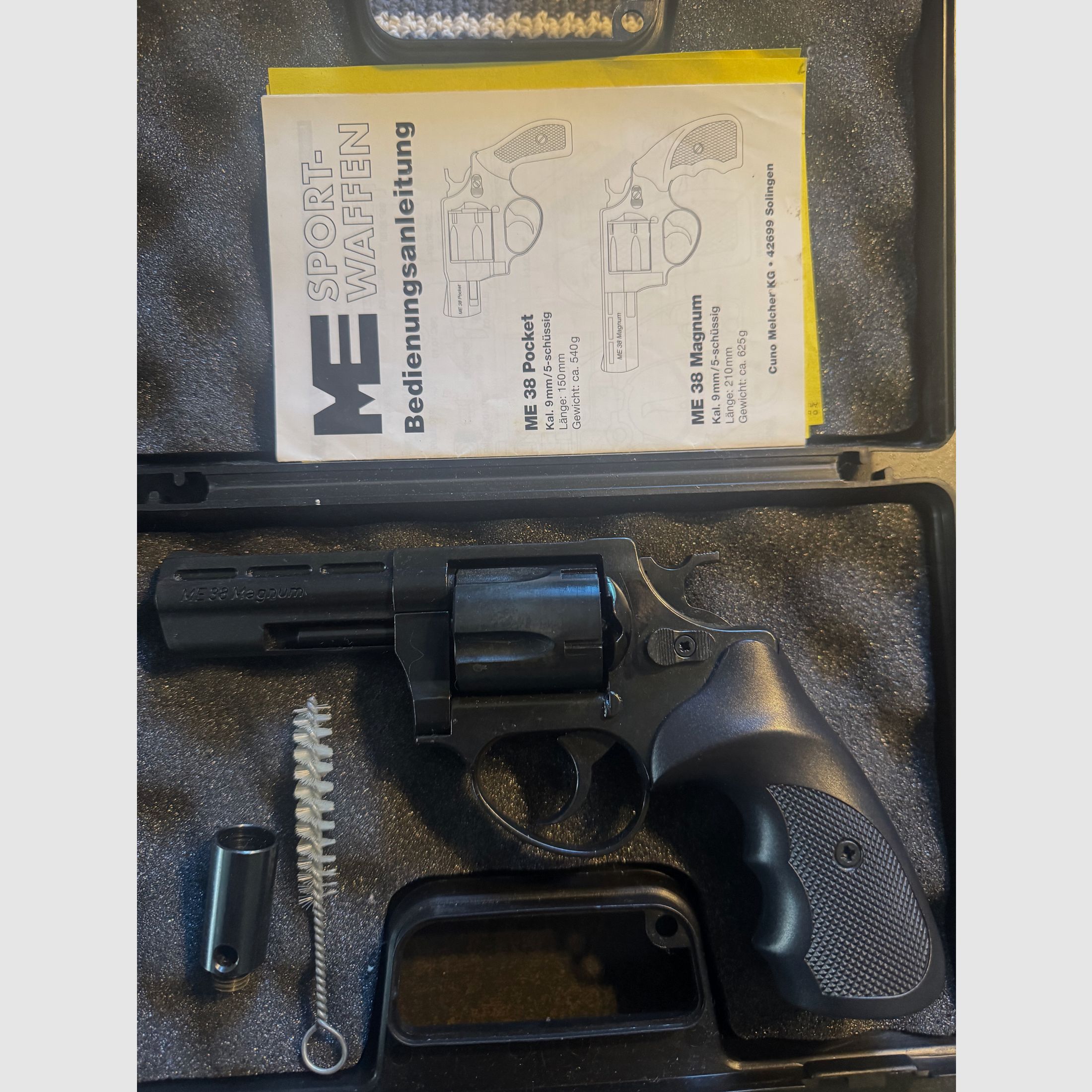 Melcher ME 38 Magnum 9mm P.A.K.