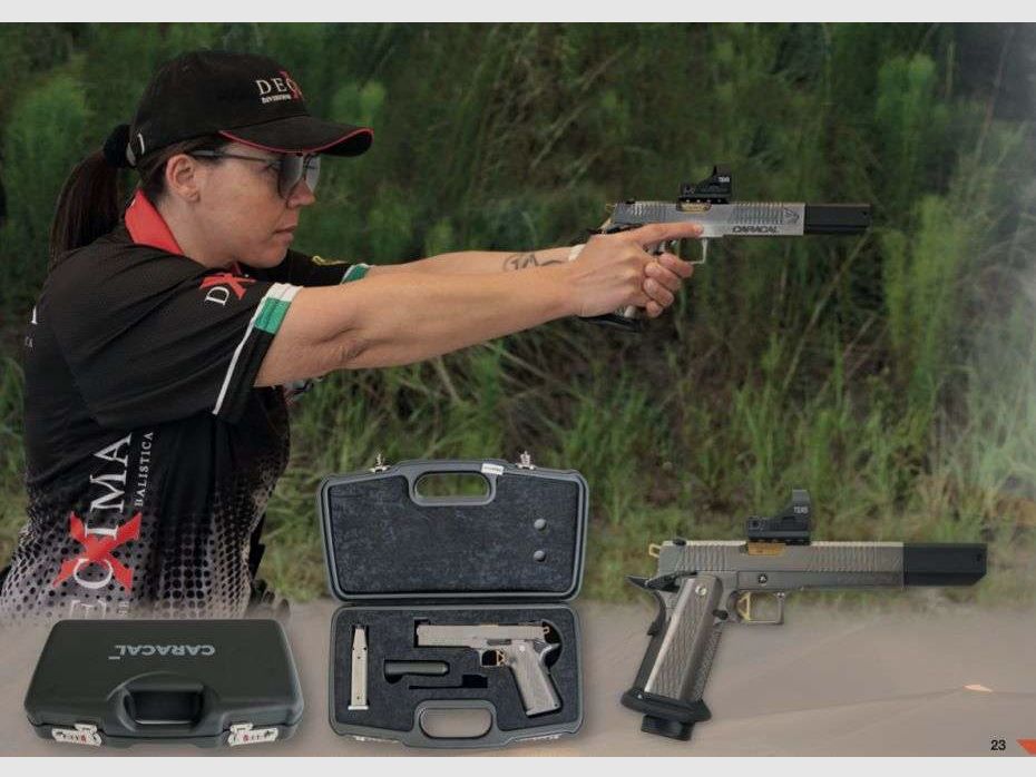 XDB Pistool Caracal Lynx Open IPSC Winning Kal.9X19, afbeelding 4 van 5