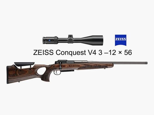 Action Set Mauser 25 Max .308 Win. Straight Pull Rifle with ZEISS Conquest .308Win