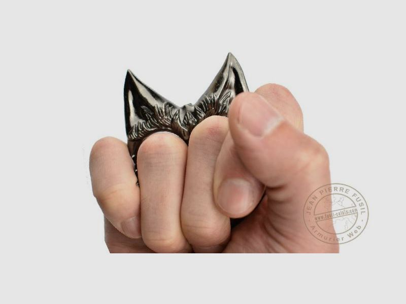 Cat Head Brass Knuckles, image 2 of 5
