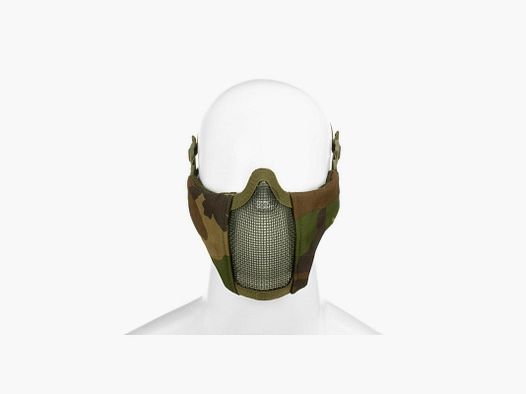 Invader Gear Mk.II Steel Half Face Mask-Woodland