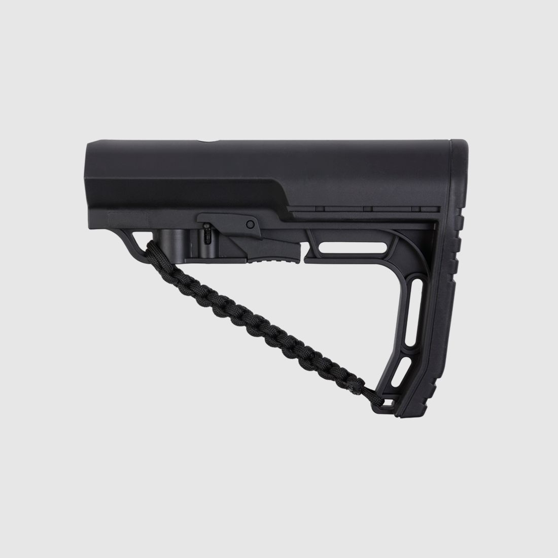 AR-Stock (Battlelink-Imitat, Saigo Defense), mit Paracord (BK)