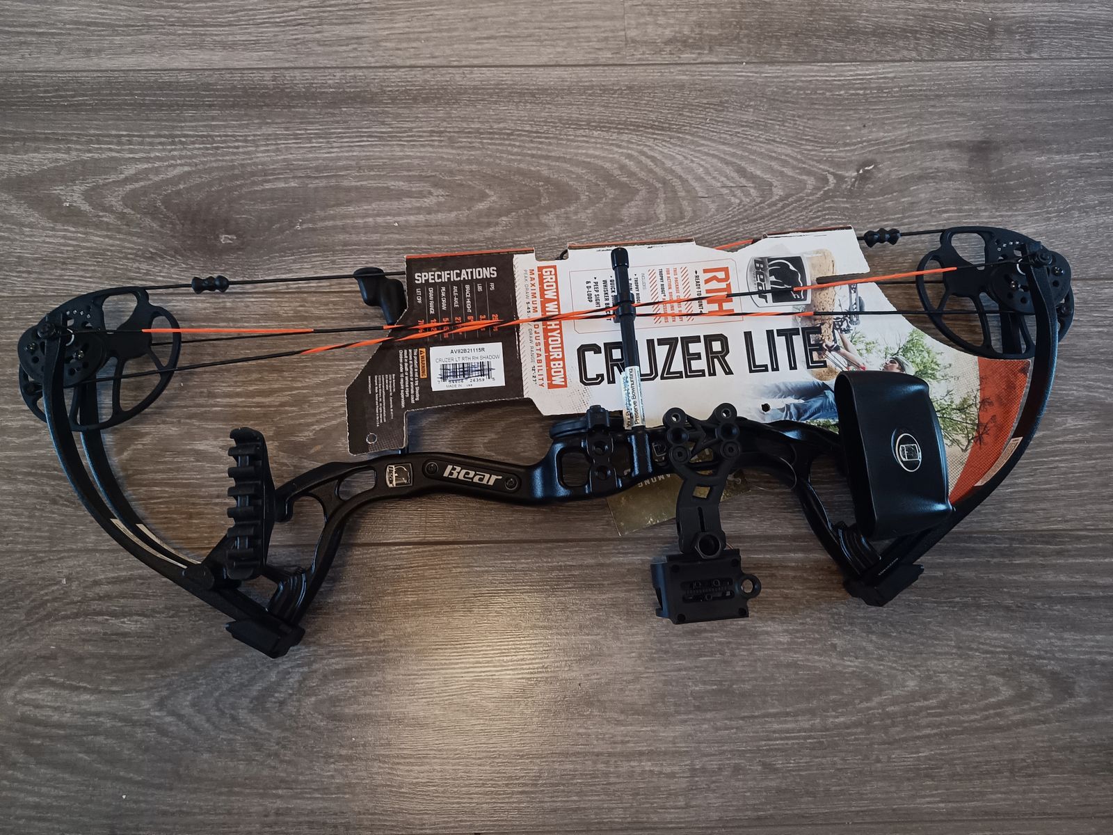 Compound bow BEAR Cruizer Lite RTH new! Sport bow