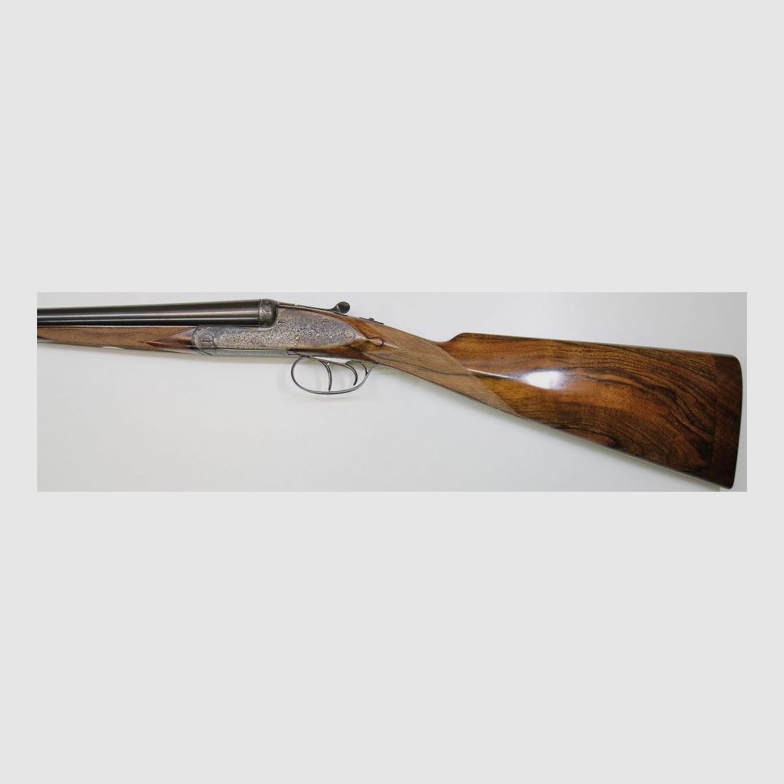 Aug. Francotte double-barreled side lock shotgun