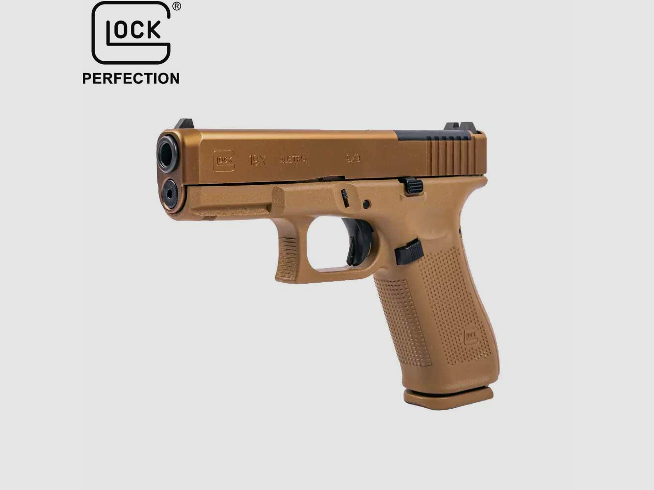 GLOCK 19X MOS 9mmLuger FDE