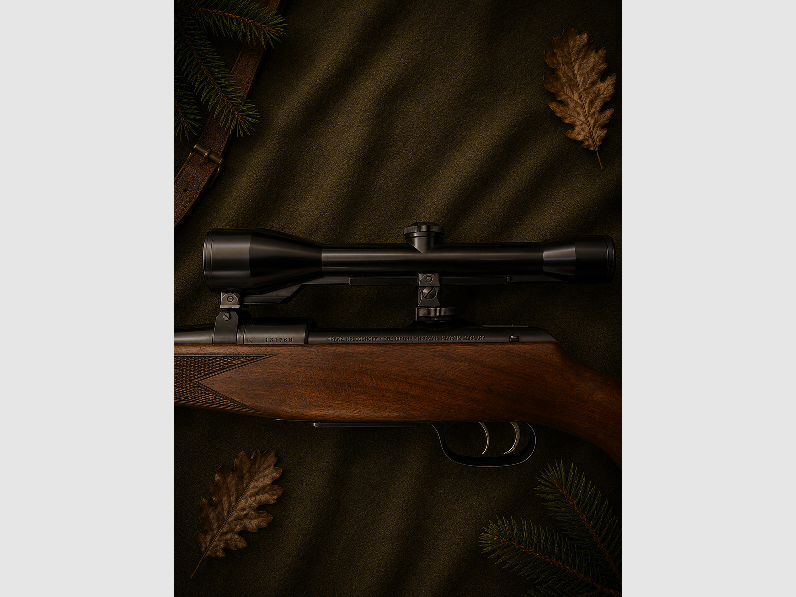 Repetierbüchse Stutzen Krico mit Zeiss 6x42