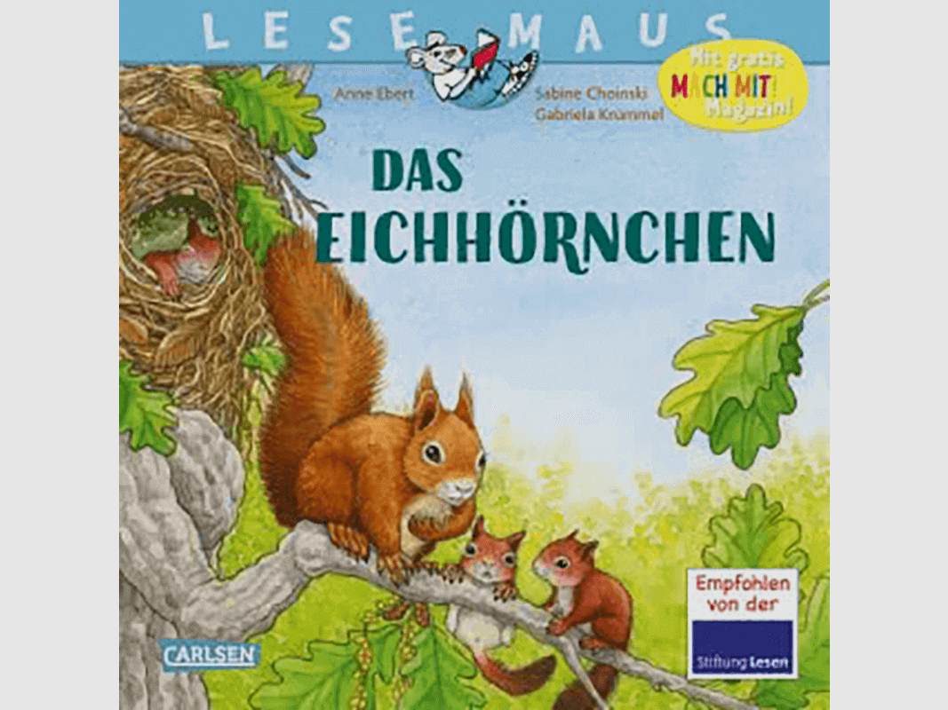 Children's book "Lesemaus 8: The Squirrel"