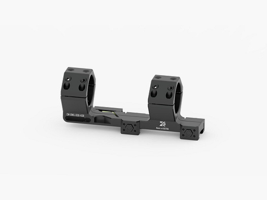 ZCO Zero Compromise Montaje BH 38mm con cierre rápido Montaje Cantilever 0 Mil Negro