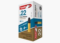 Aguila Pistol Match Competition .22 LR 40GR LRN 50 cartuchos