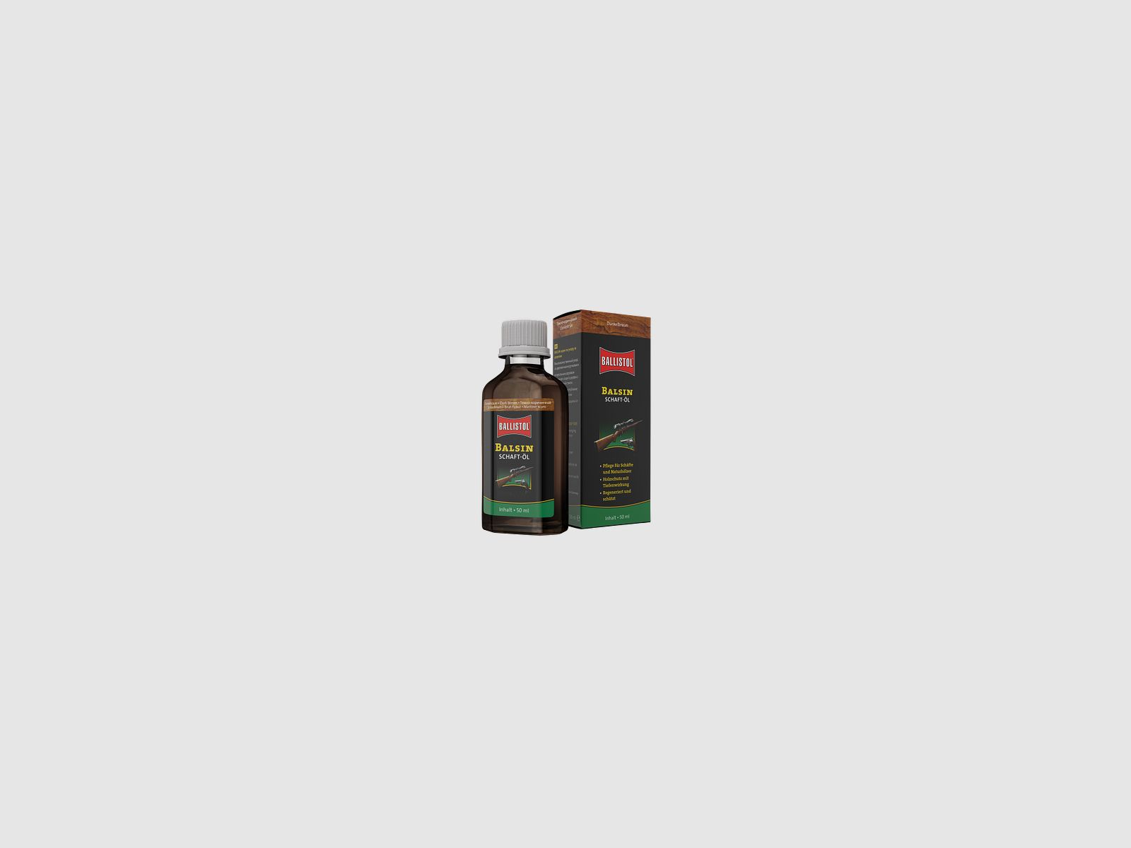 Ballistol Balsin Schaftöl dunkelbraun - 50ml