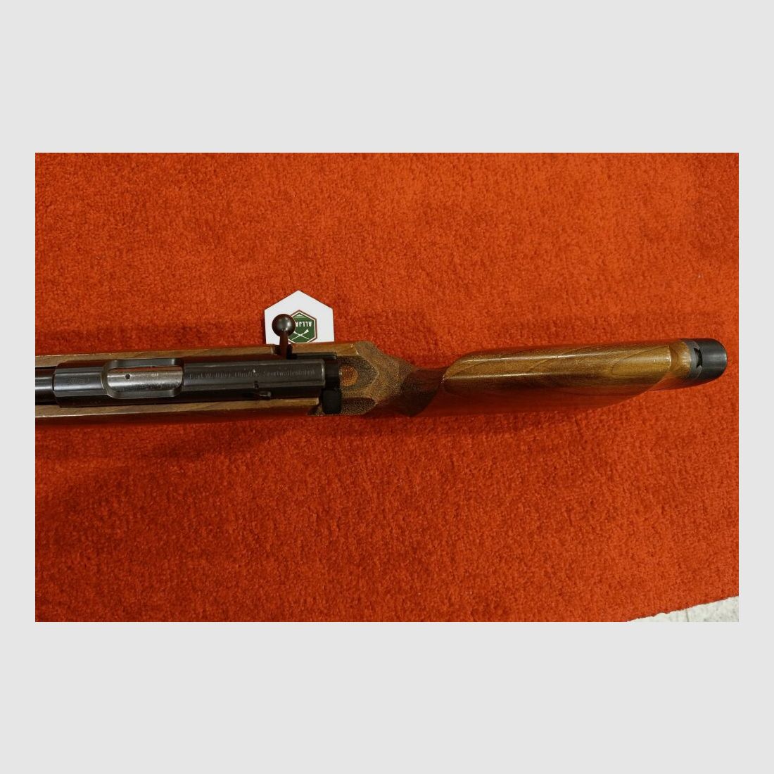 Single-shot match Walther .22lr