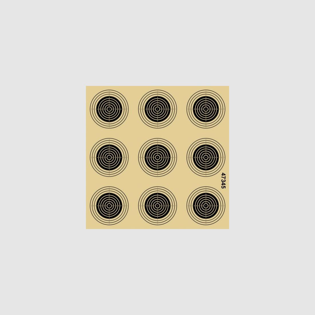 Air rifle training target