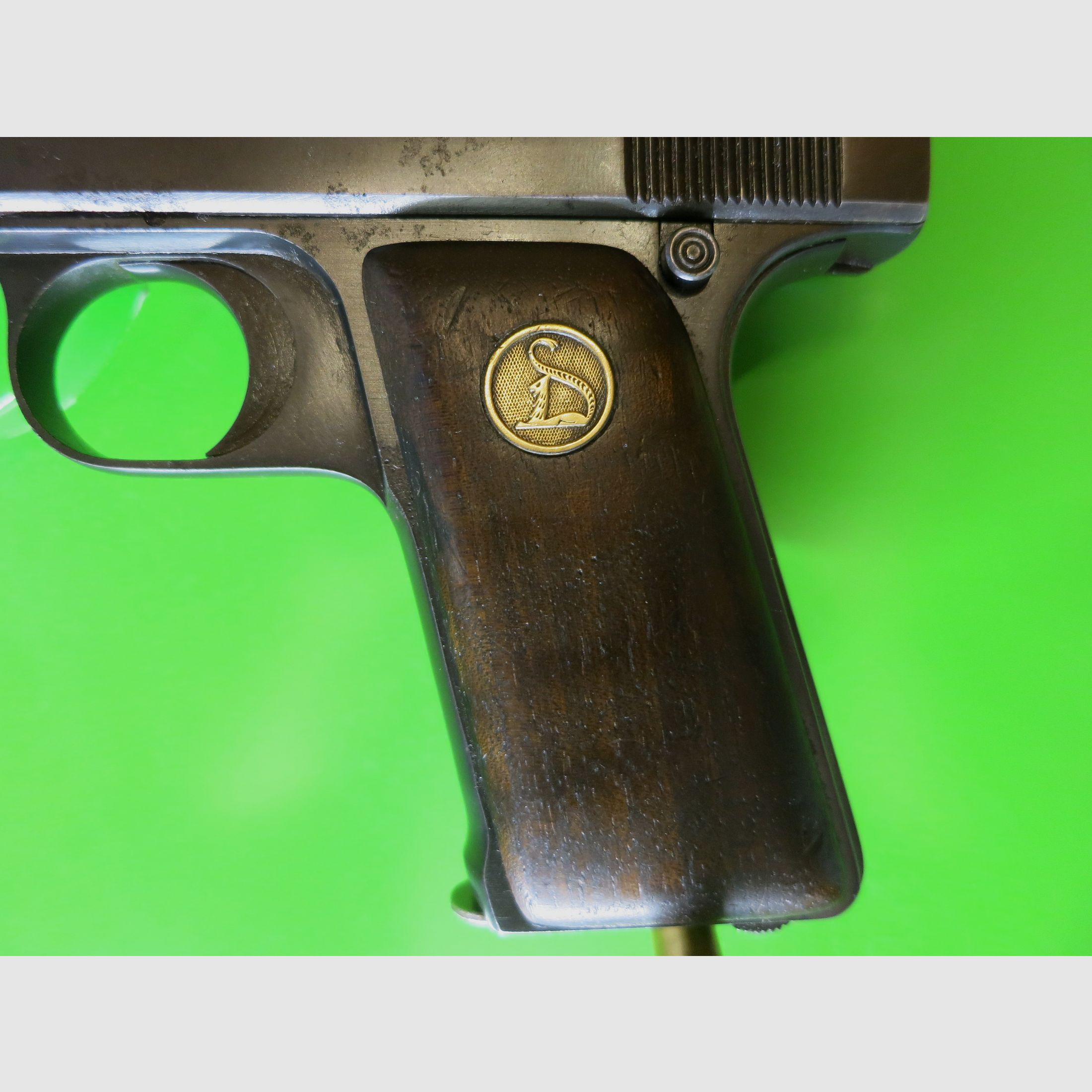 Ortgies; Deutsche Werke Erfurt; 7,65 Browning Polizeipistole Wehrmacht      #12-, Bild 3 von 7
