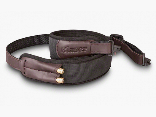 Cinghia per fucile Blaser in neoprene antracite