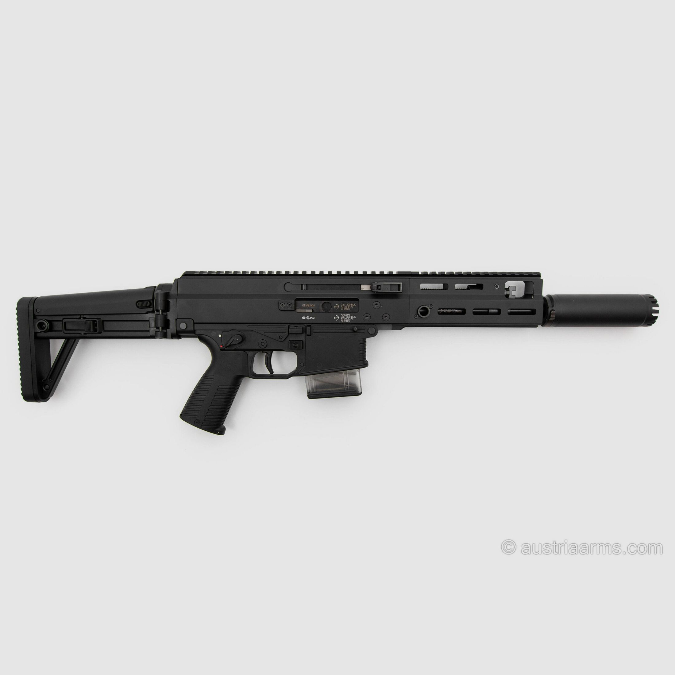 B&T APC300 Pro BLACK, new weapon with silencer, .300 Blackout, image 2 of 5