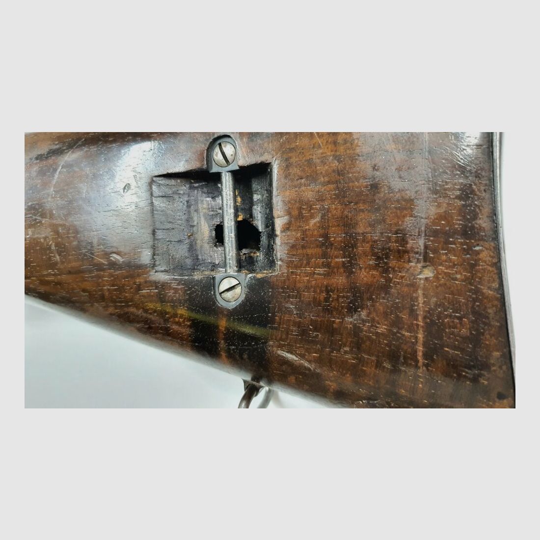 Waffen Fabrik Bern Schweizer Langgewehr G1911 Diopter und Korntun