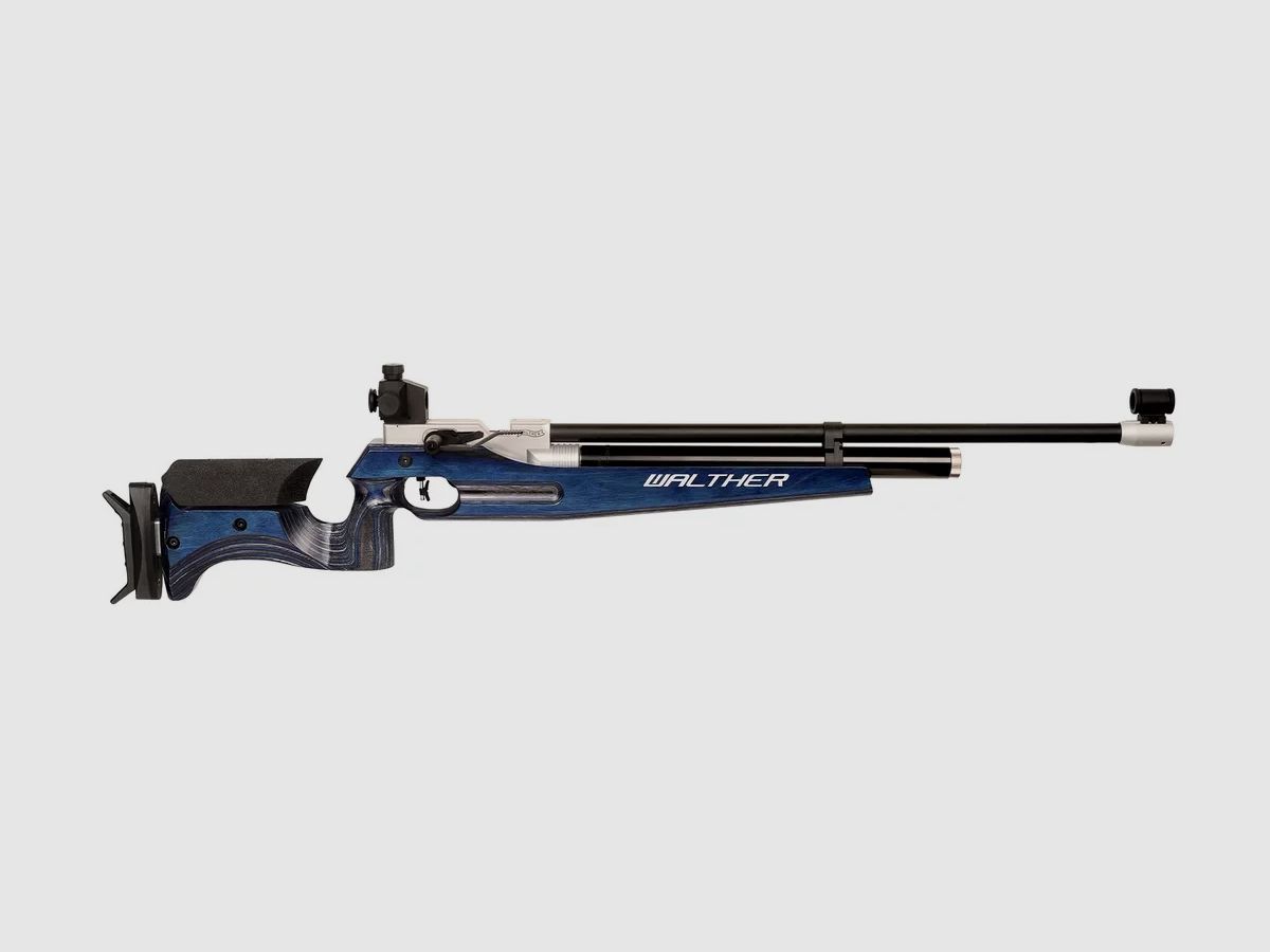 Luftgewehr Walther LG400 Universal blau Schichtholzschaft