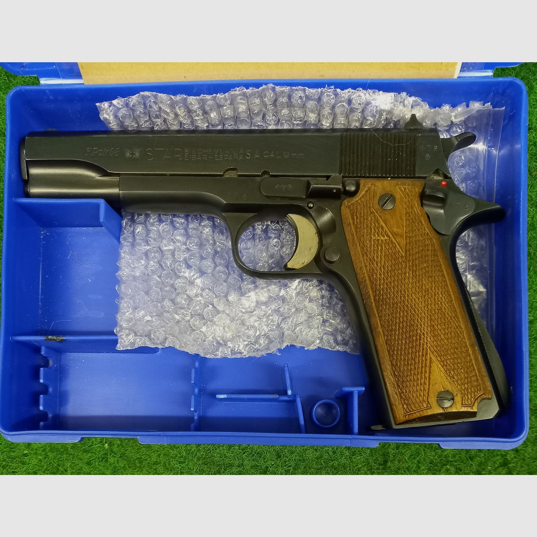 Star B Polizei Niedersachsen 9mm Luge. Patrone 08