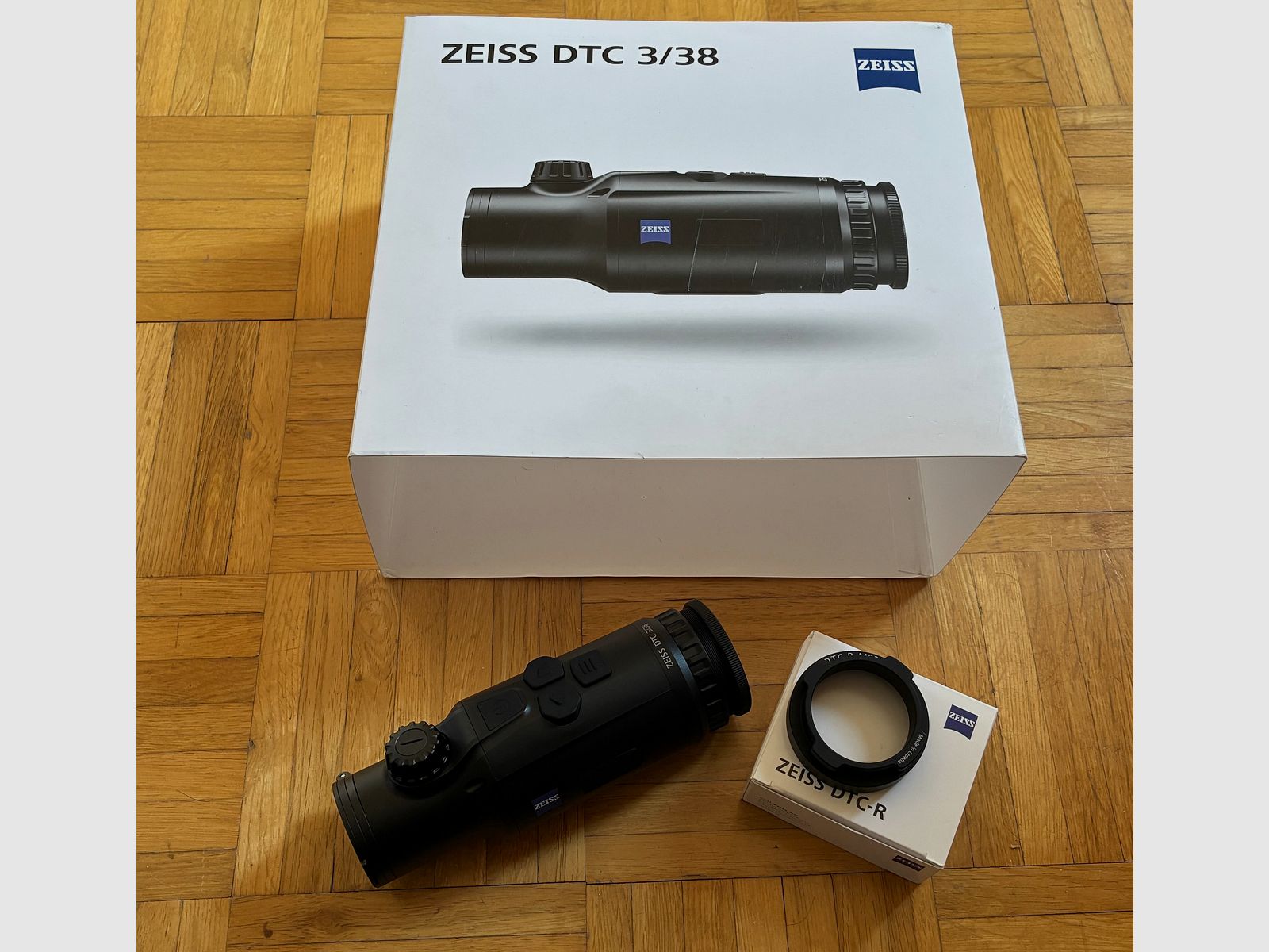 Appareil de visée thermique Zeiss DTC3/38 -d'occasion- (incl. bague d'adaptation DTC-R M52)
