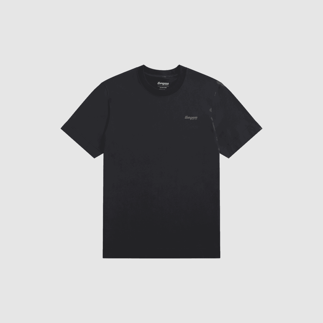 Bergans Graphic Cotton Tee Uomini Grigio Ombra Scuro/Taupe Roccia S