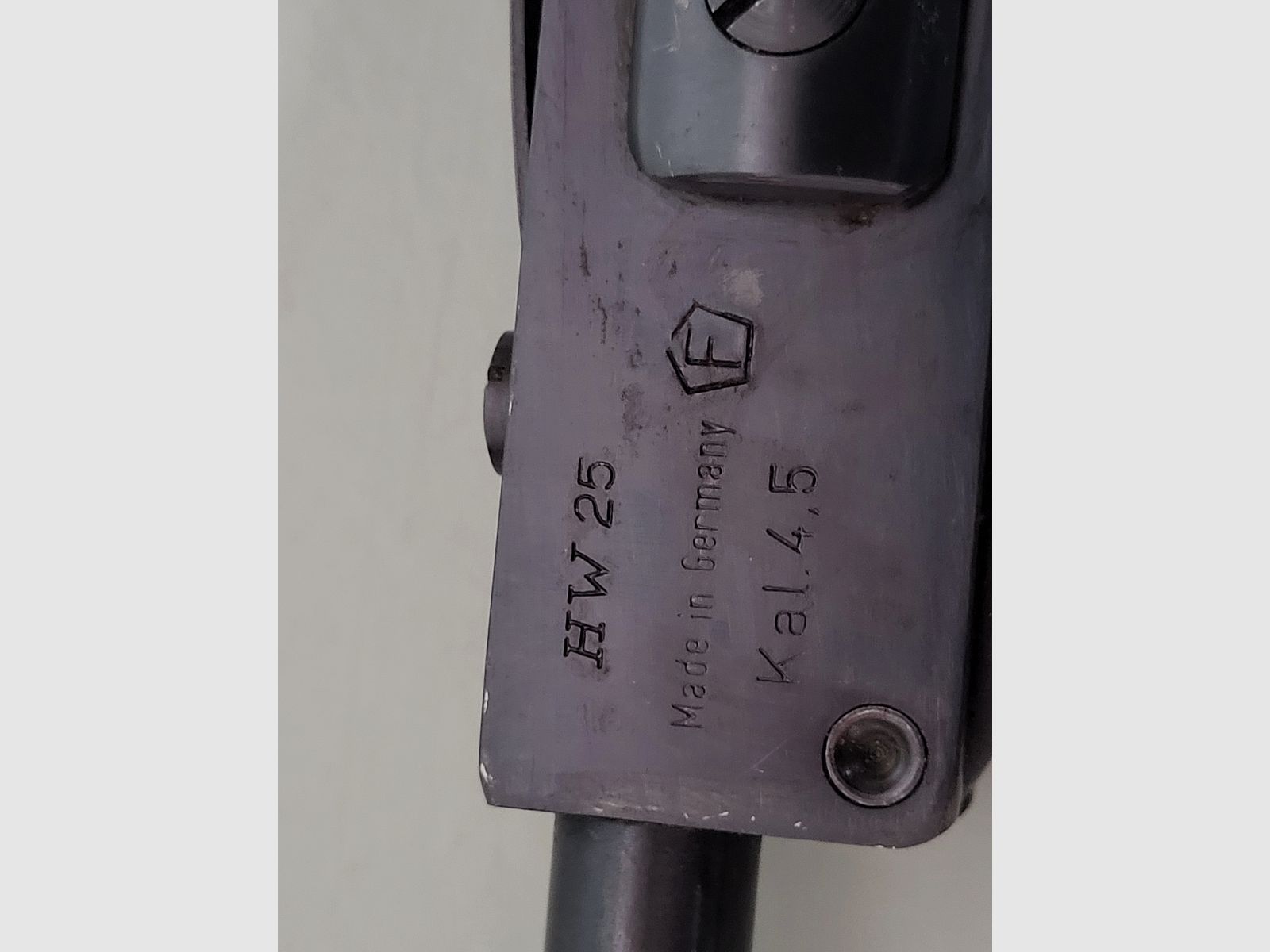 Luftgewehr HW 25 Weihrauch Mellrichstadt Bayer -1990er Jahre - 7,5 Joule