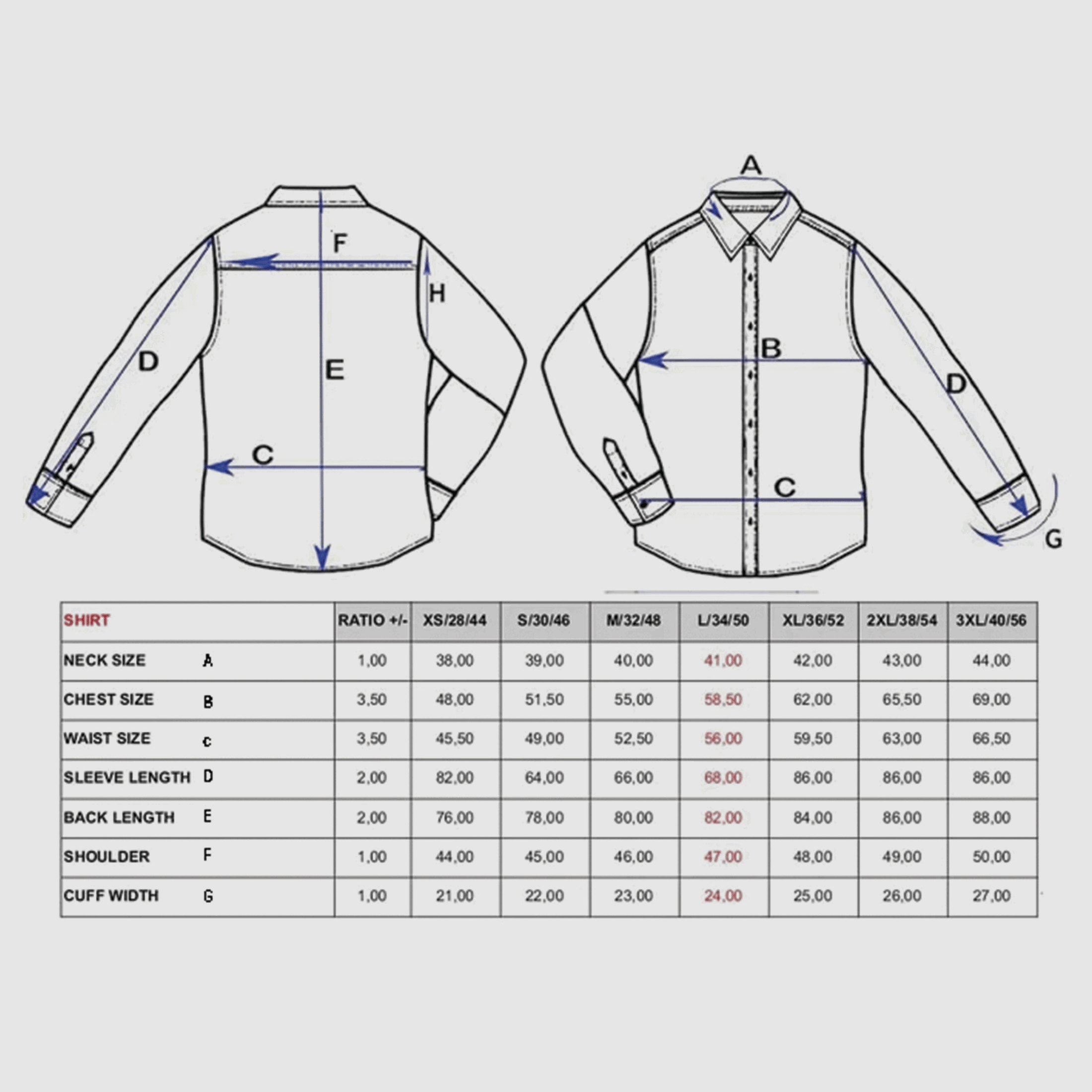 CAMICIA – KONUSTEX – PATRON, image 6 sur 6