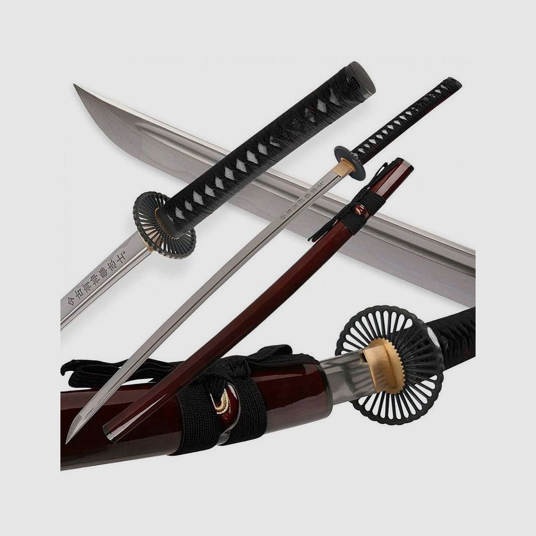 Katana Practical Chokuto mit Gravur