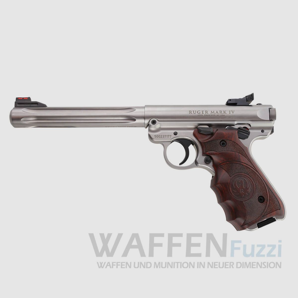 Ruger Mark IV Hunter 6,88" Kaliber .22lr stainless