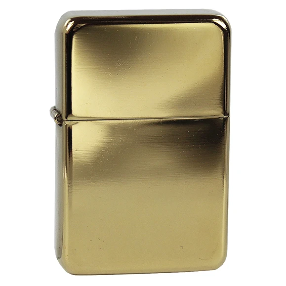 TASMAN petrol lighter Golden – Gold q310016