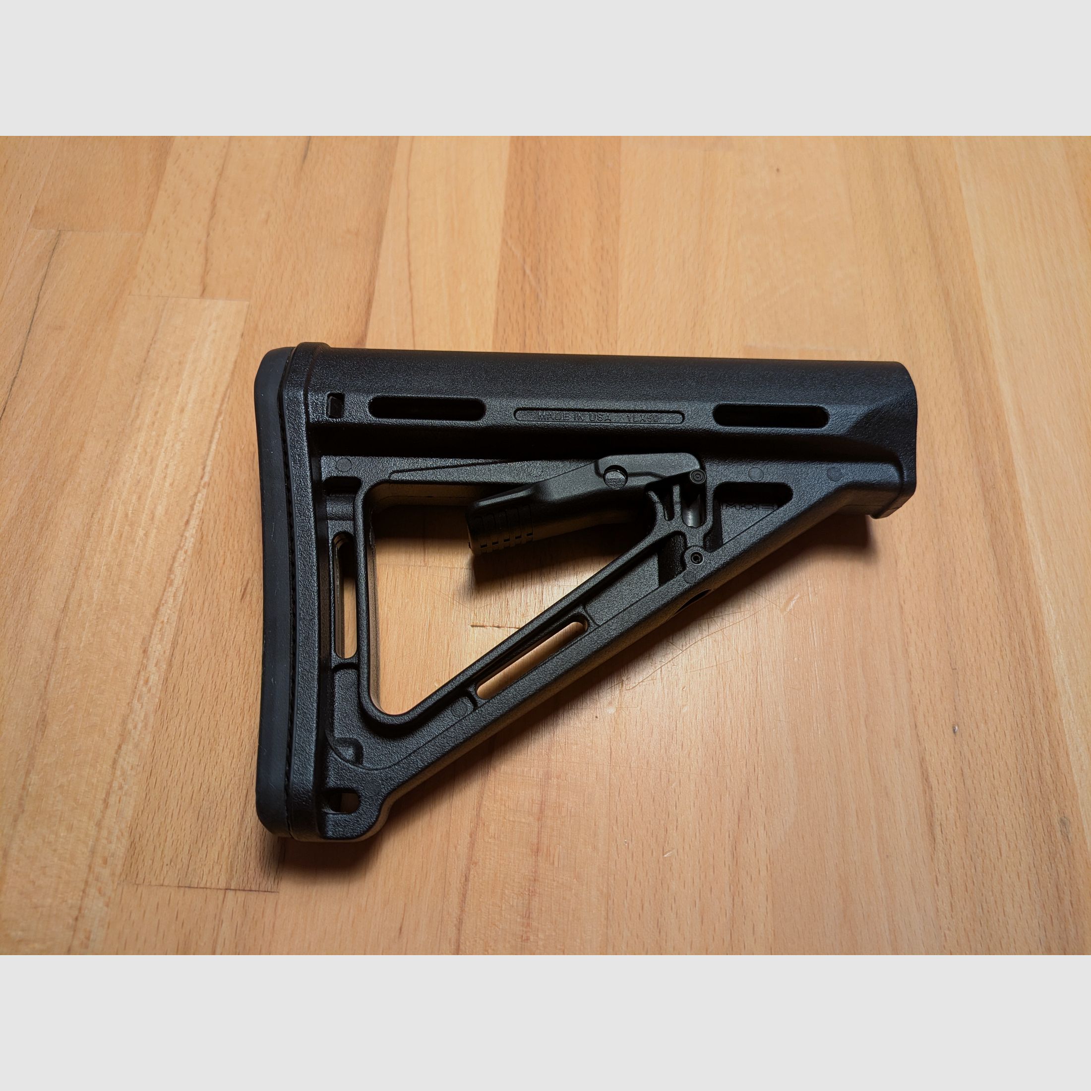Magpul MOE Stock (calcio), nero, Milspec AR 15