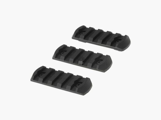 VFC M-Lok Rail Section 5 Slot 3-Pack-Schwarz