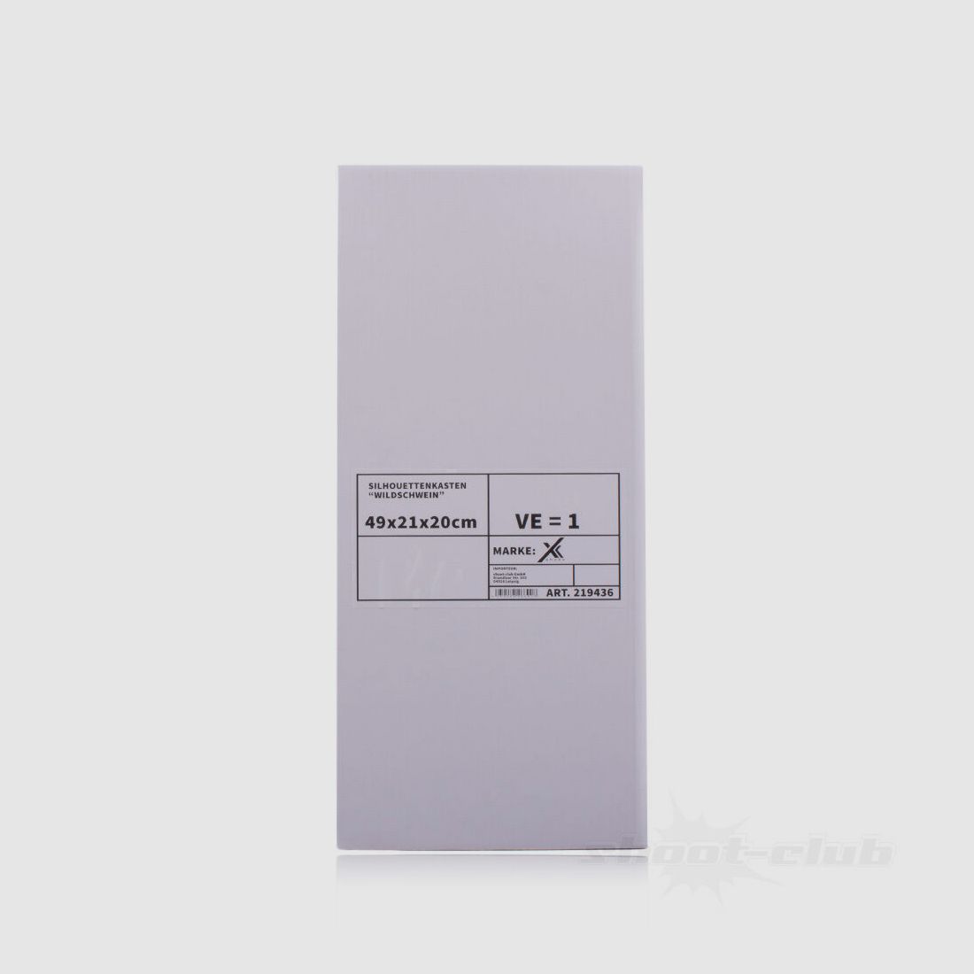 shoXx Silhouettenkasten/ Indoor