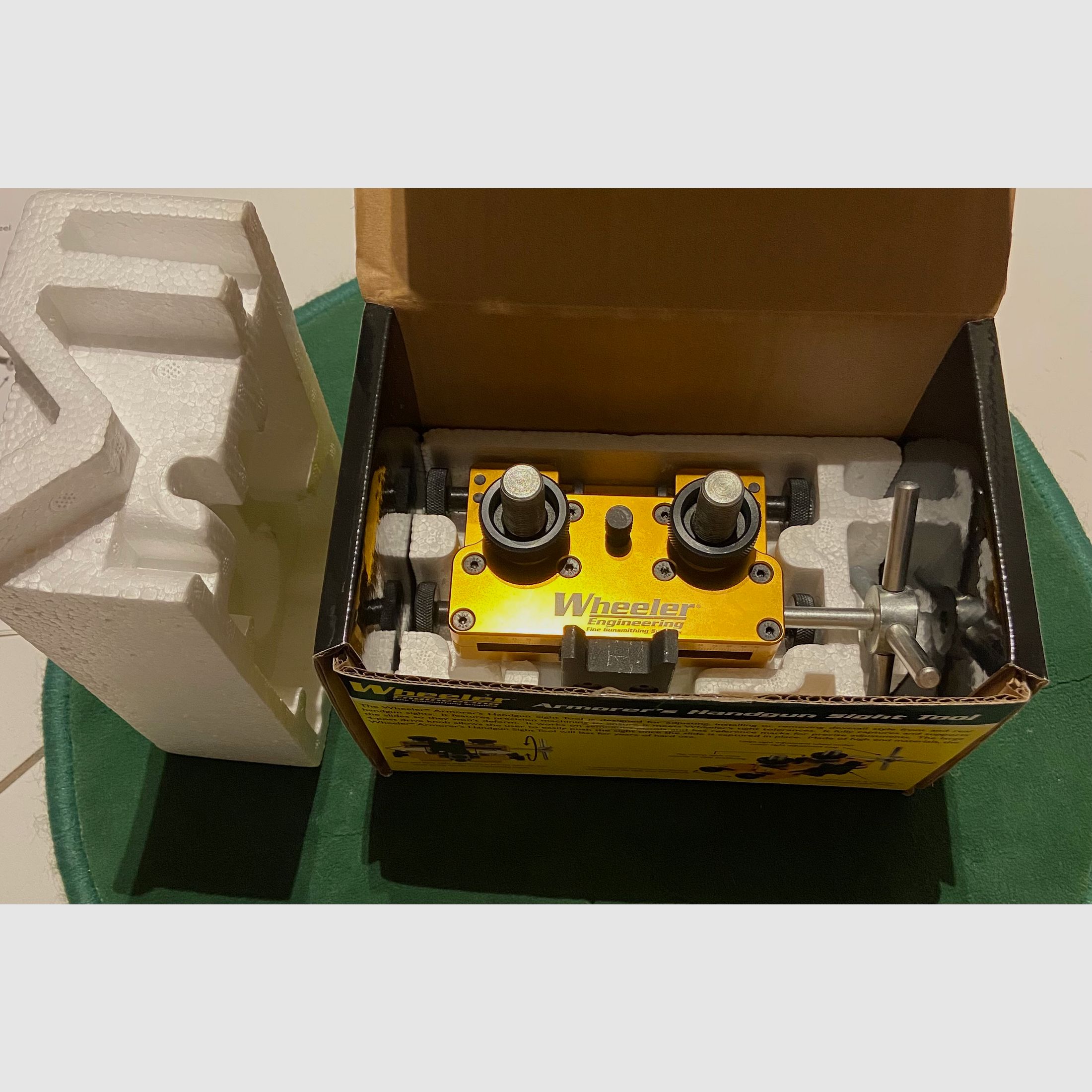 Montagewerkzeug für Visierungen & Zielfernrohre  - Sight Movers - Wheeler Armorers Handgun Sight Tool